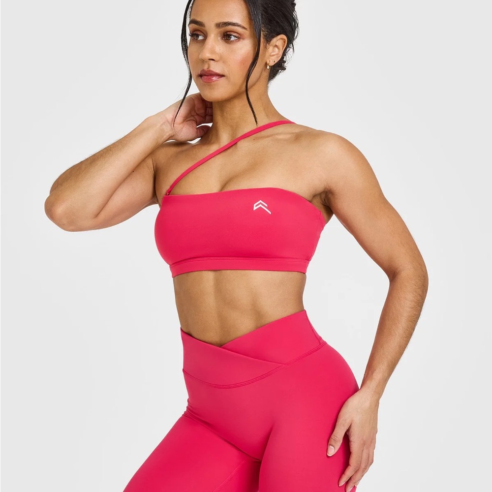 NWOT Oner Active EasyLift Multi Way Bandeau Bralette in Berry Bloom (S)